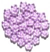 25 15mm Transparent Alexandrite Flower Beads